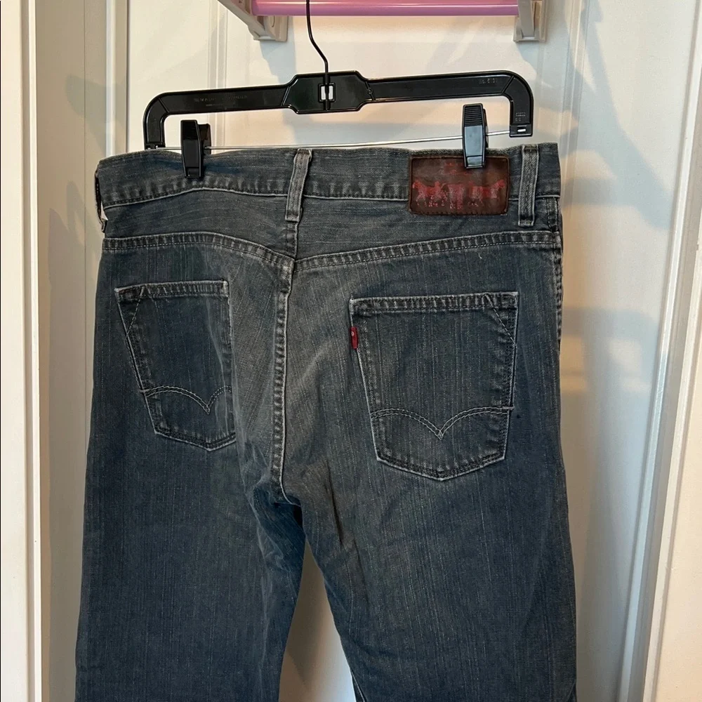 Levi's red Charcoal Denim Pants